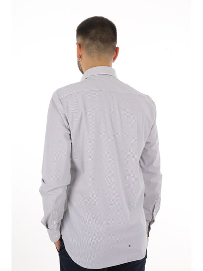 Fb Evian Print 19, camicia da uomo multicolore