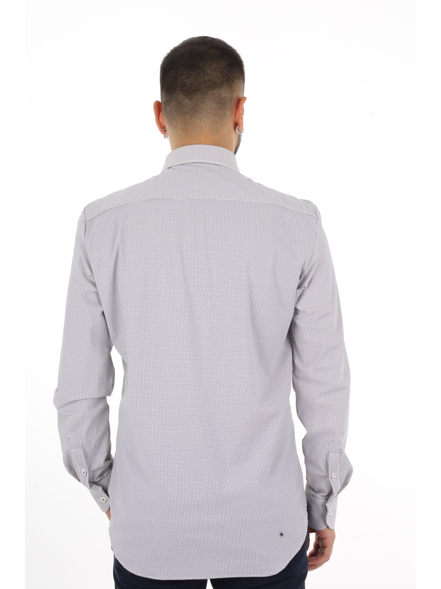 Fb Evian Print 19, camicia da uomo multicolore