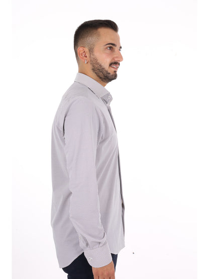 Fb Evian Print 19, camicia da uomo multicolore