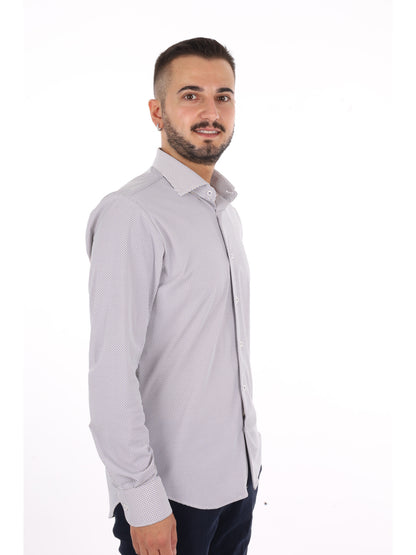 Fb Evian Print 19, camicia da uomo multicolore
