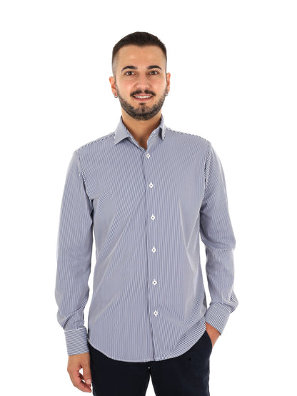 Fb Evian Print 43, camicia da uomo multicolore