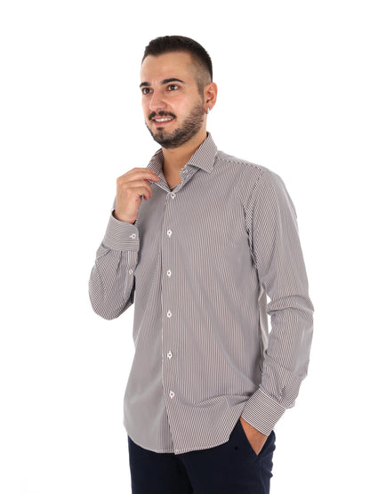 Fb Evian Print 7, camicia da uomo multicolore