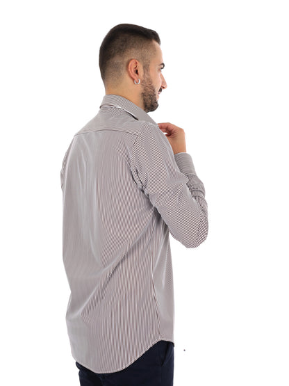Fb Evian Print 7, camicia da uomo multicolore
