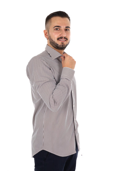 Fb Evian Print 7, camicia da uomo multicolore