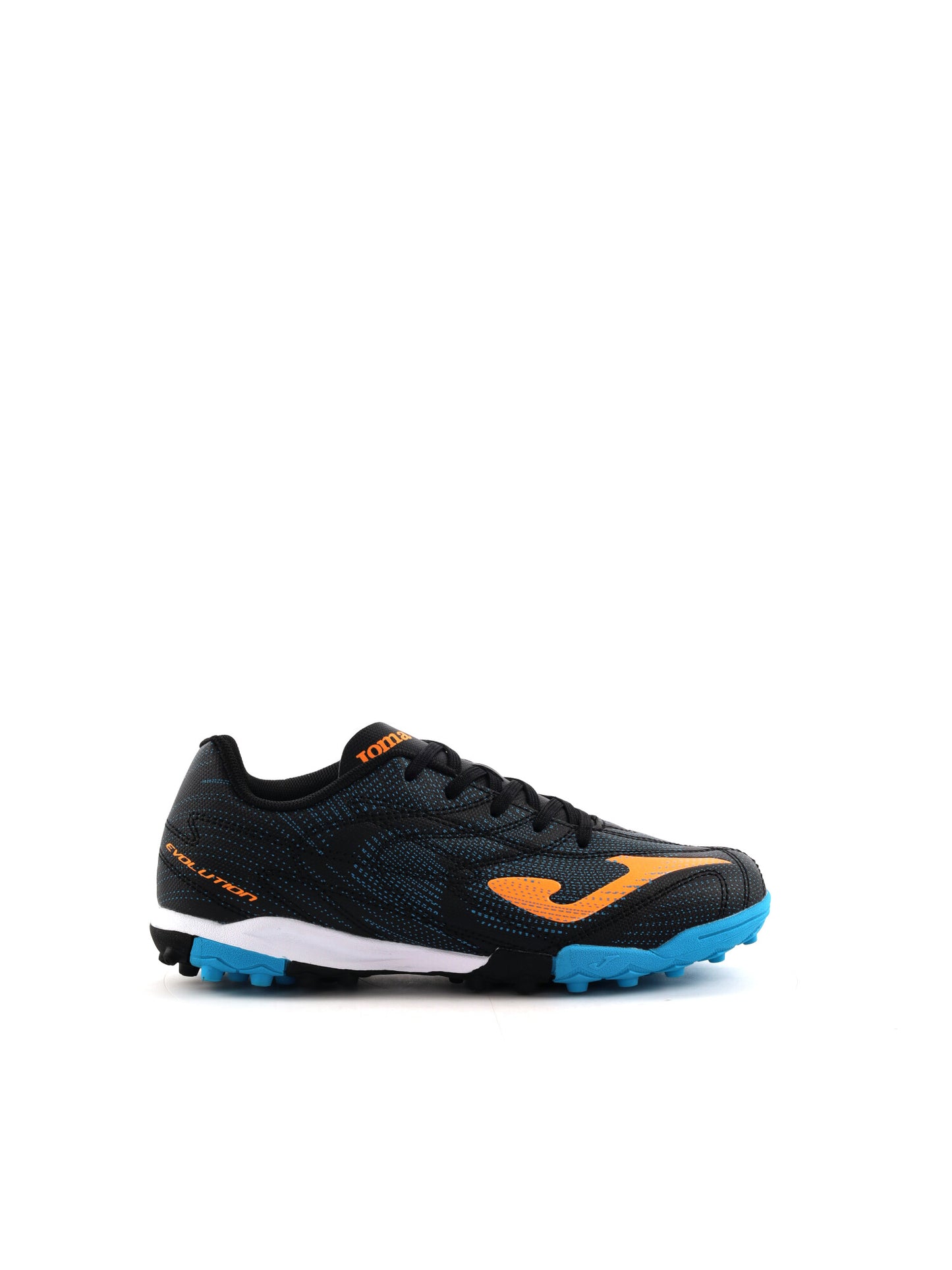 Joma Evolution Jr, scarpe da calcio unisex bambino nere