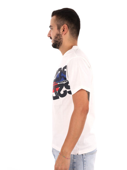 Ds2 T-shirt mm, t-shirt maniche corte da uomo bianca