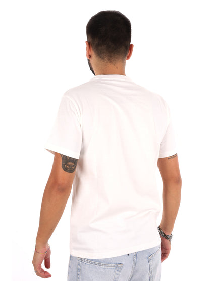 Ds2 T-shirt mm, t-shirt maniche corte da uomo bianca
