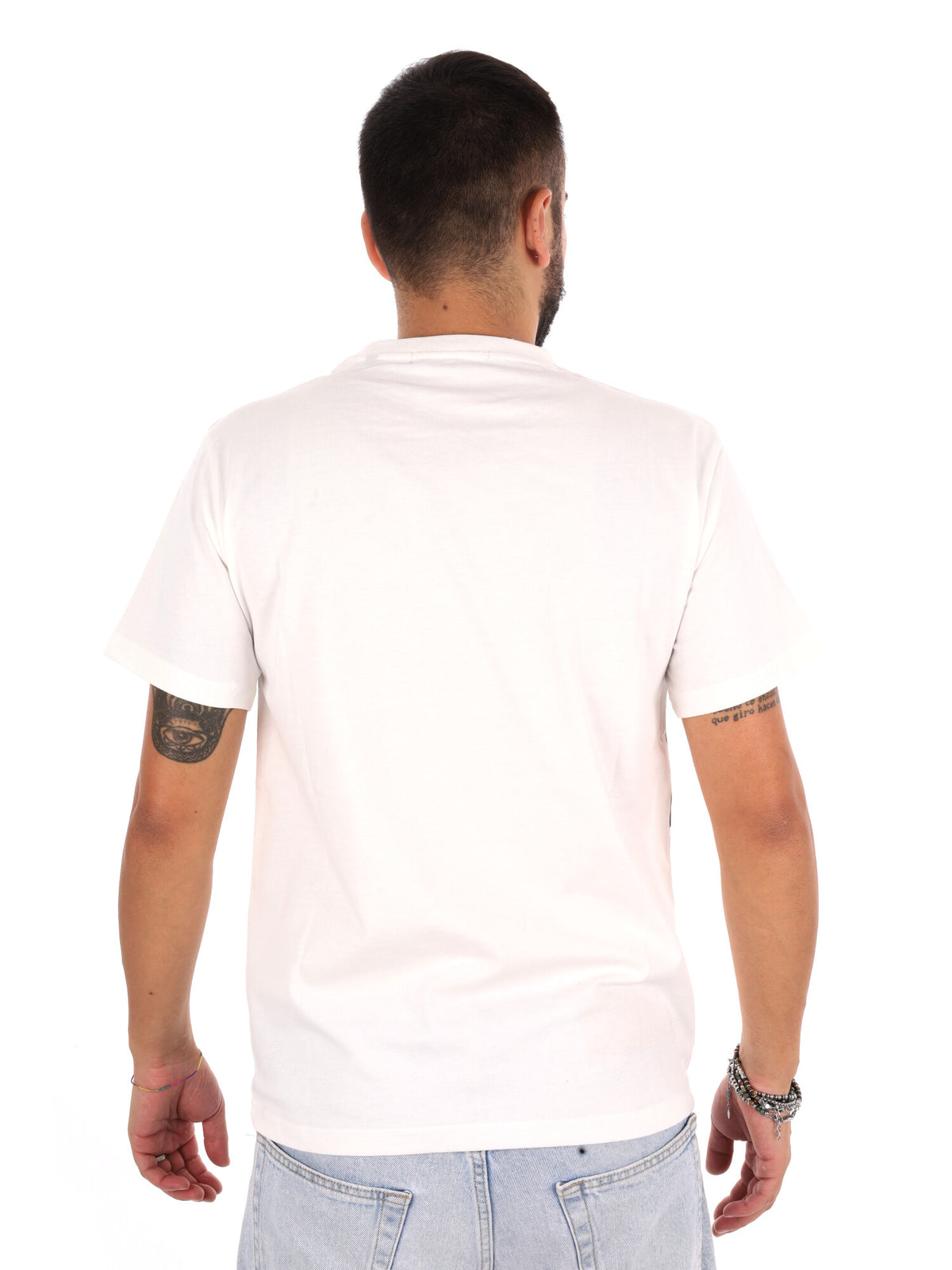 Ds2 T-shirt mm, t-shirt maniche corte da uomo bianca