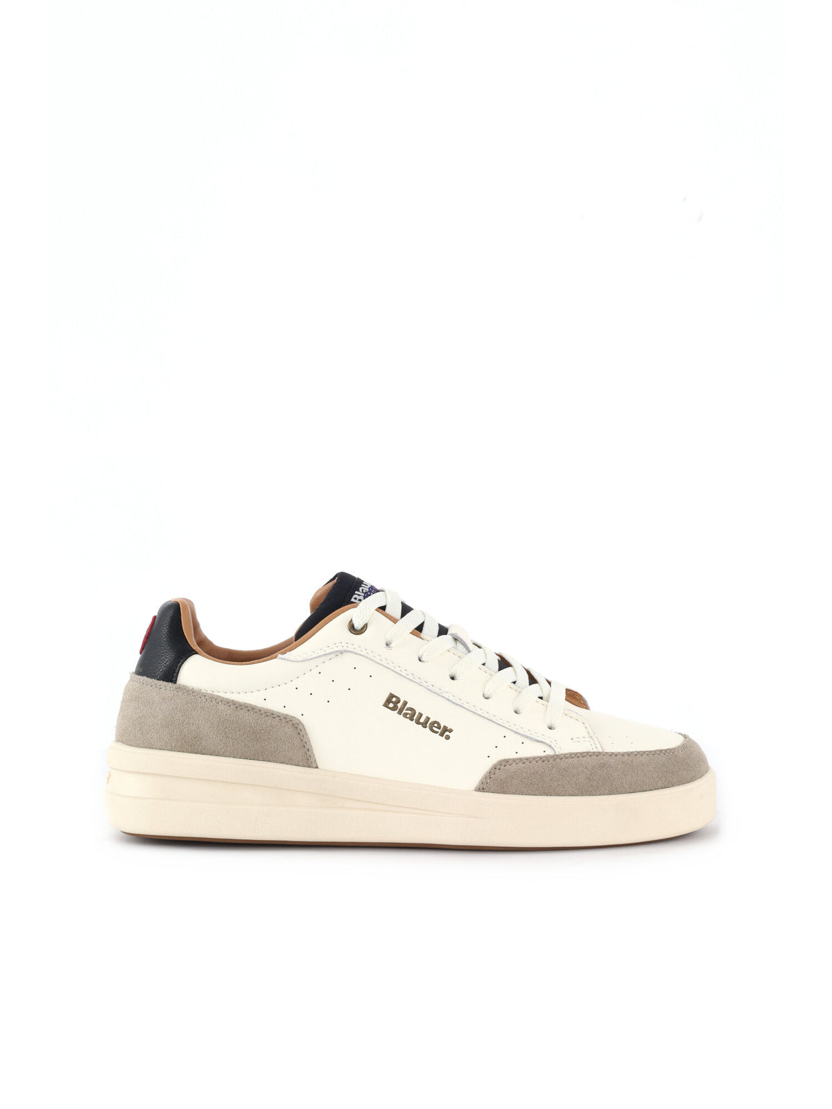 Blauer Kyoto, sneakers da uomo crema