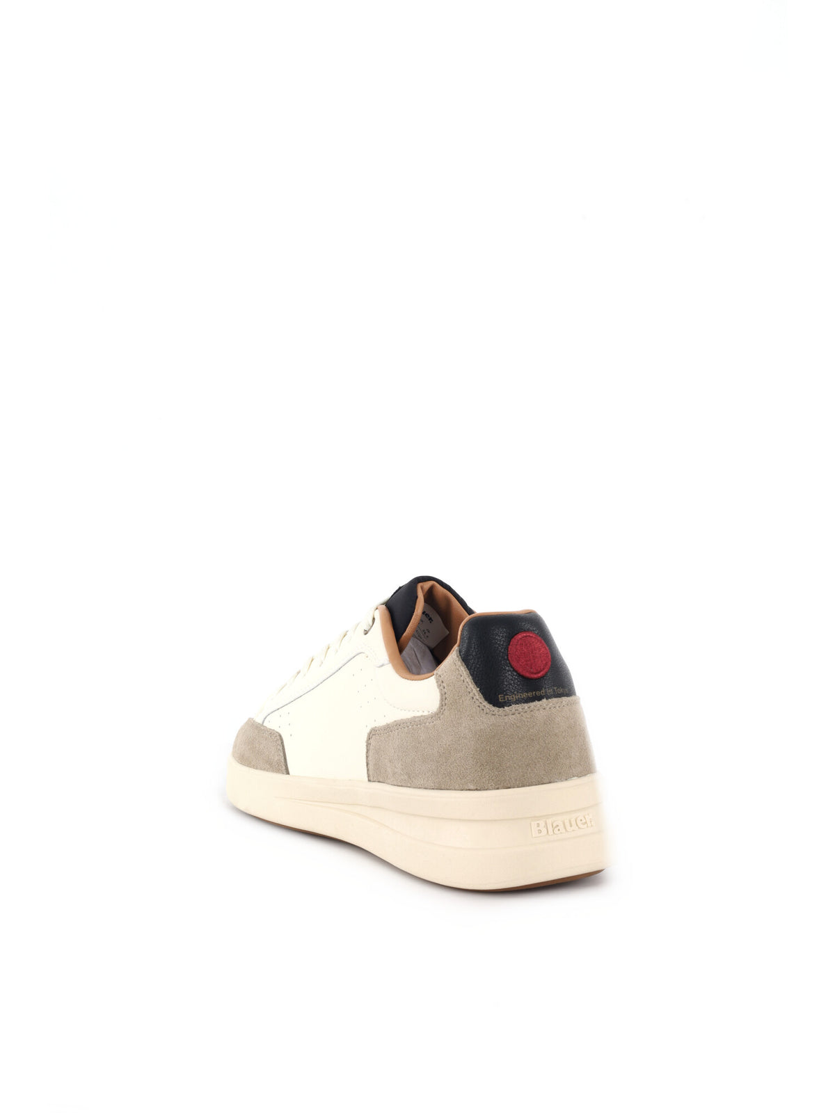 Blauer Kyoto, sneakers da uomo crema