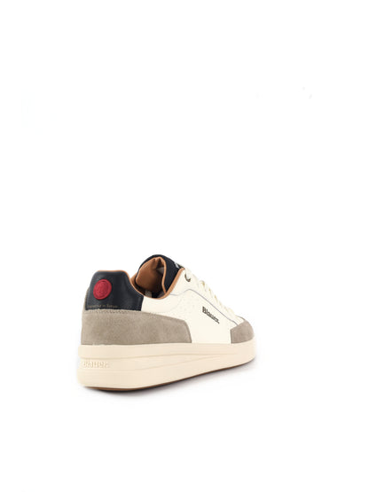 Blauer Kyoto, sneakers da uomo crema