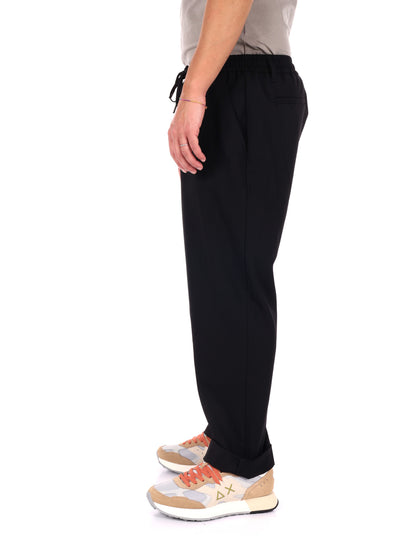 Pantalone Fasò nero da uomo per un look versatile e confortevole
