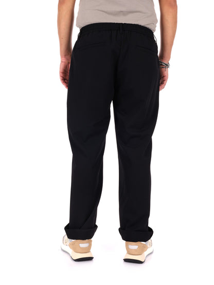 Pantalone Fasò nero da uomo per un look versatile e confortevole