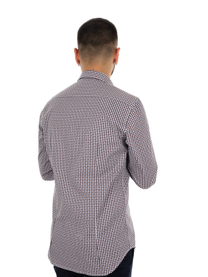 Fb Favola 6, camicia da uomo marrone