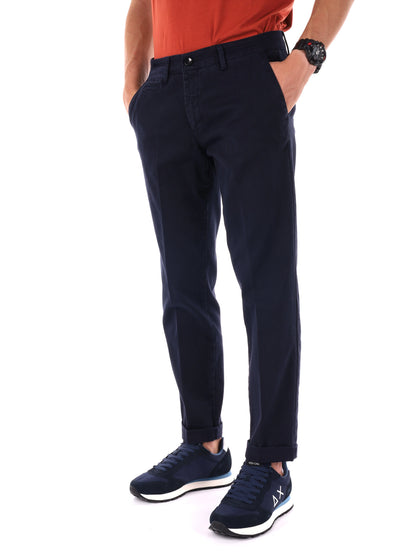 PANTALONE CHINO FB DA UOMO BLU