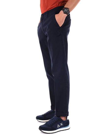PANTALONE CHINO FB DA UOMO BLU