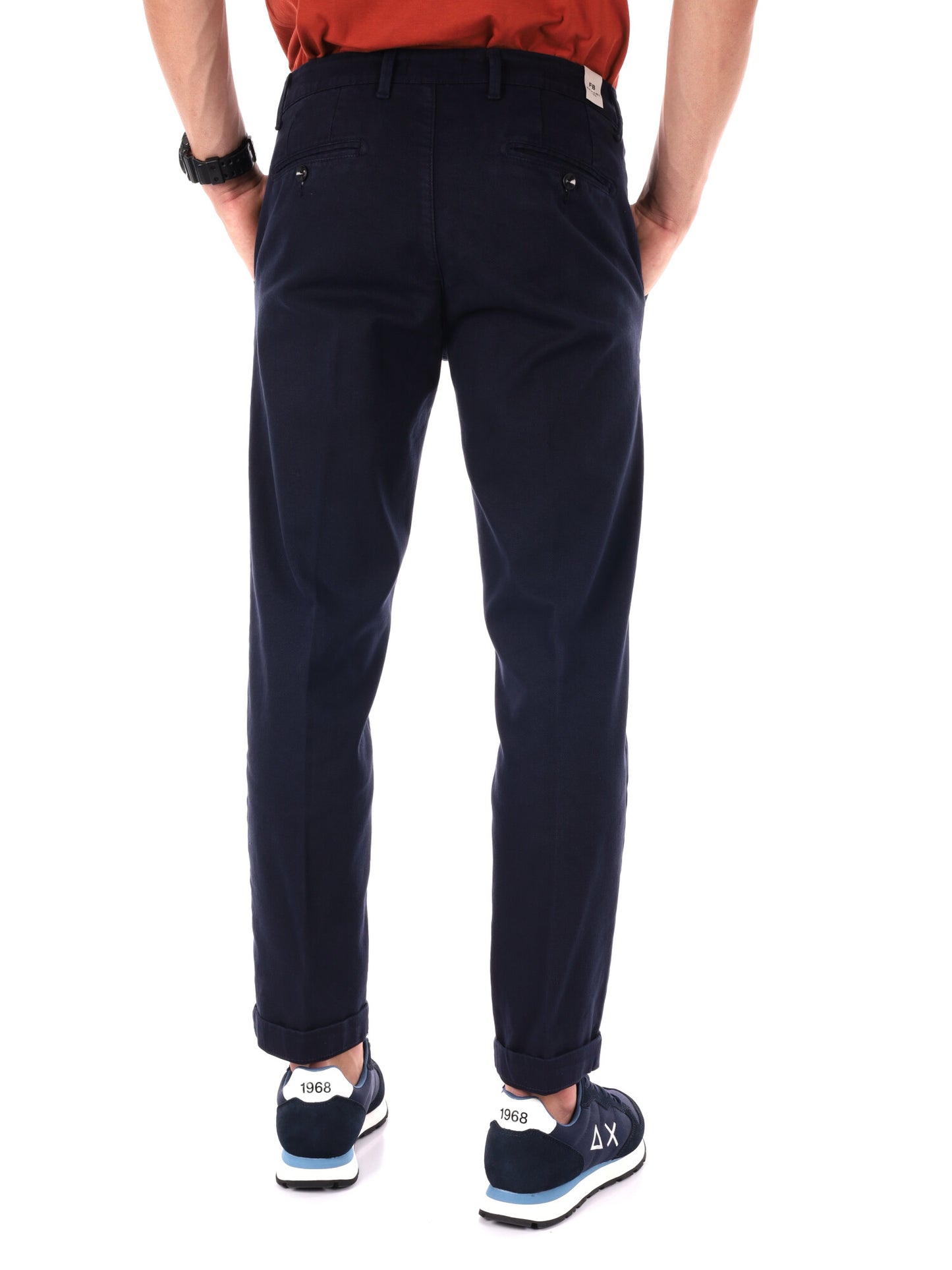 PANTALONE CHINO FB DA UOMO BLU