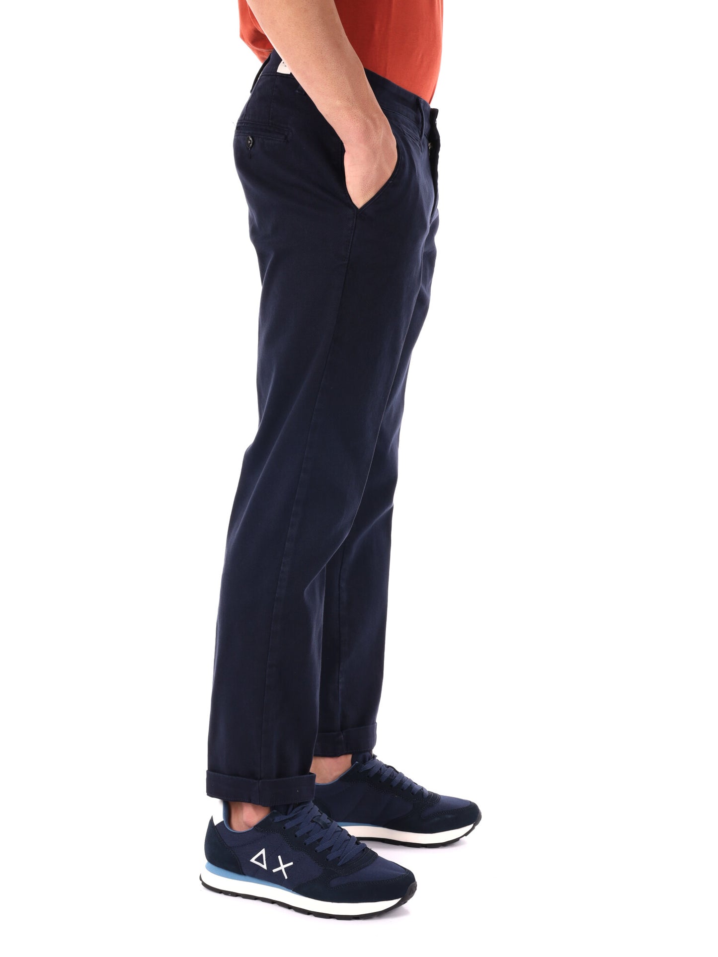 PANTALONE CHINO FB DA UOMO BLU