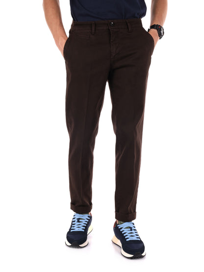 PANTALONE CHINO FB DA UOMO TESTA DI MORO
