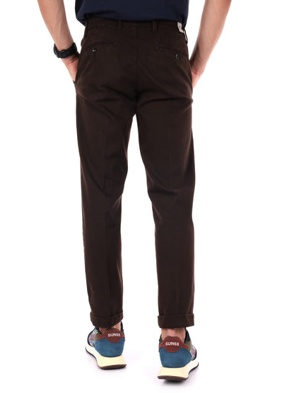 PANTALONE CHINO FB DA UOMO TESTA DI MORO