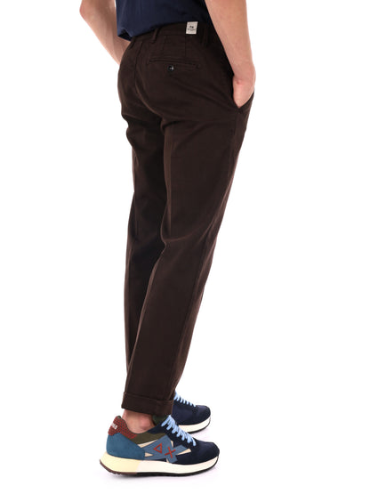 PANTALONE CHINO FB DA UOMO TESTA DI MORO