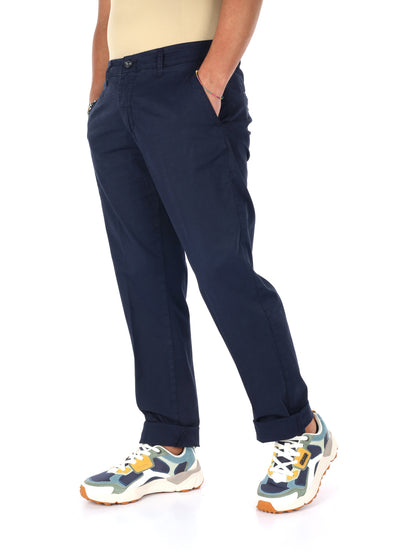Pantalone da uomo Fb FB1150 blu versatile e comodo per tutti i giorni