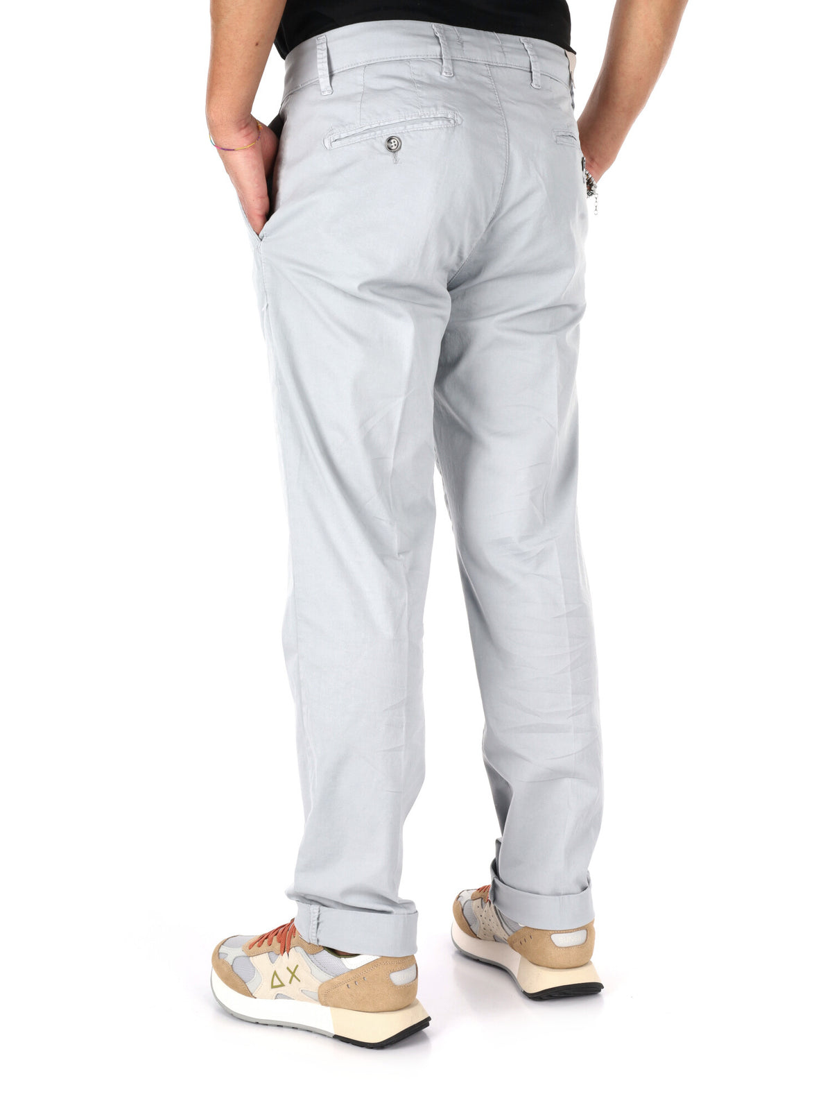 F.b. pantalone da uomo perla