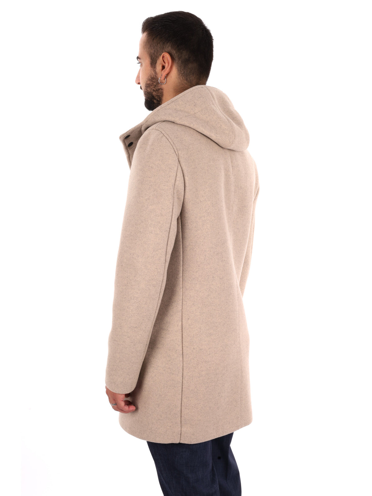 Fb Feudi Corda, cappotto da uomo beige