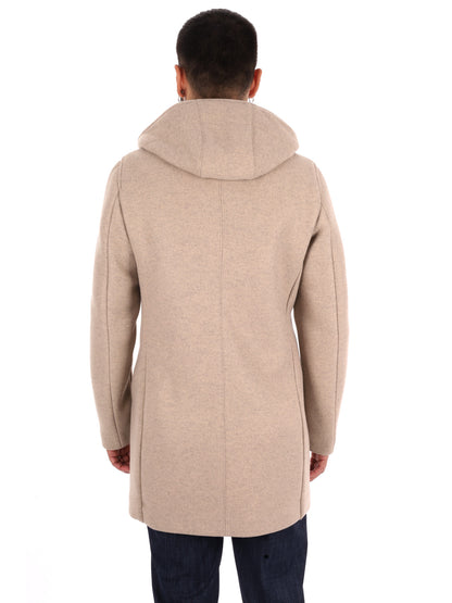 Fb Feudi Corda, cappotto da uomo beige