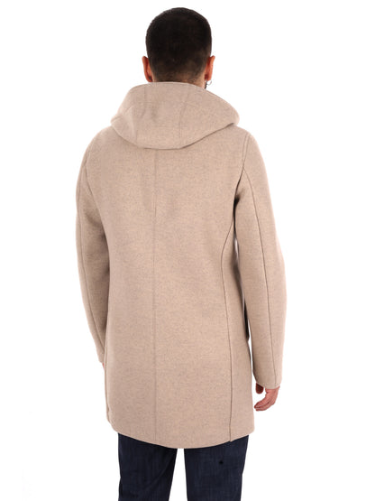 Fb Feudi Corda, cappotto da uomo beige