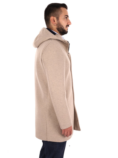 Fb Feudi Corda, cappotto da uomo beige