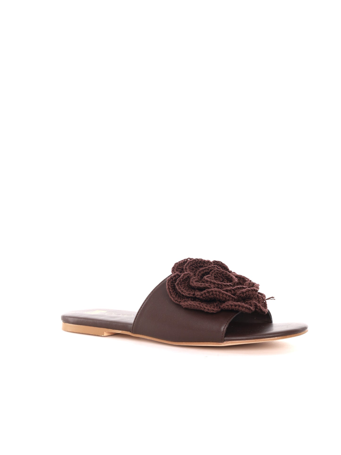 Sandali Clyo' da donna beige con dettagli in macramè raffinati