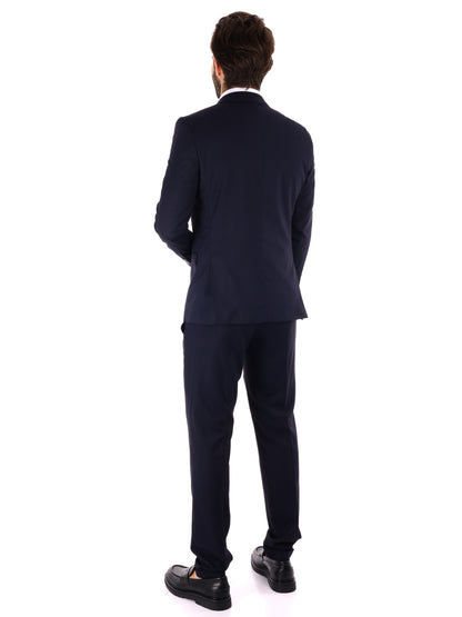 ABITO MONOPETTO OXFORD FB UOMO BLU