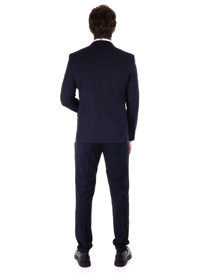 ABITO MONOPETTO OXFORD FB UOMO BLU