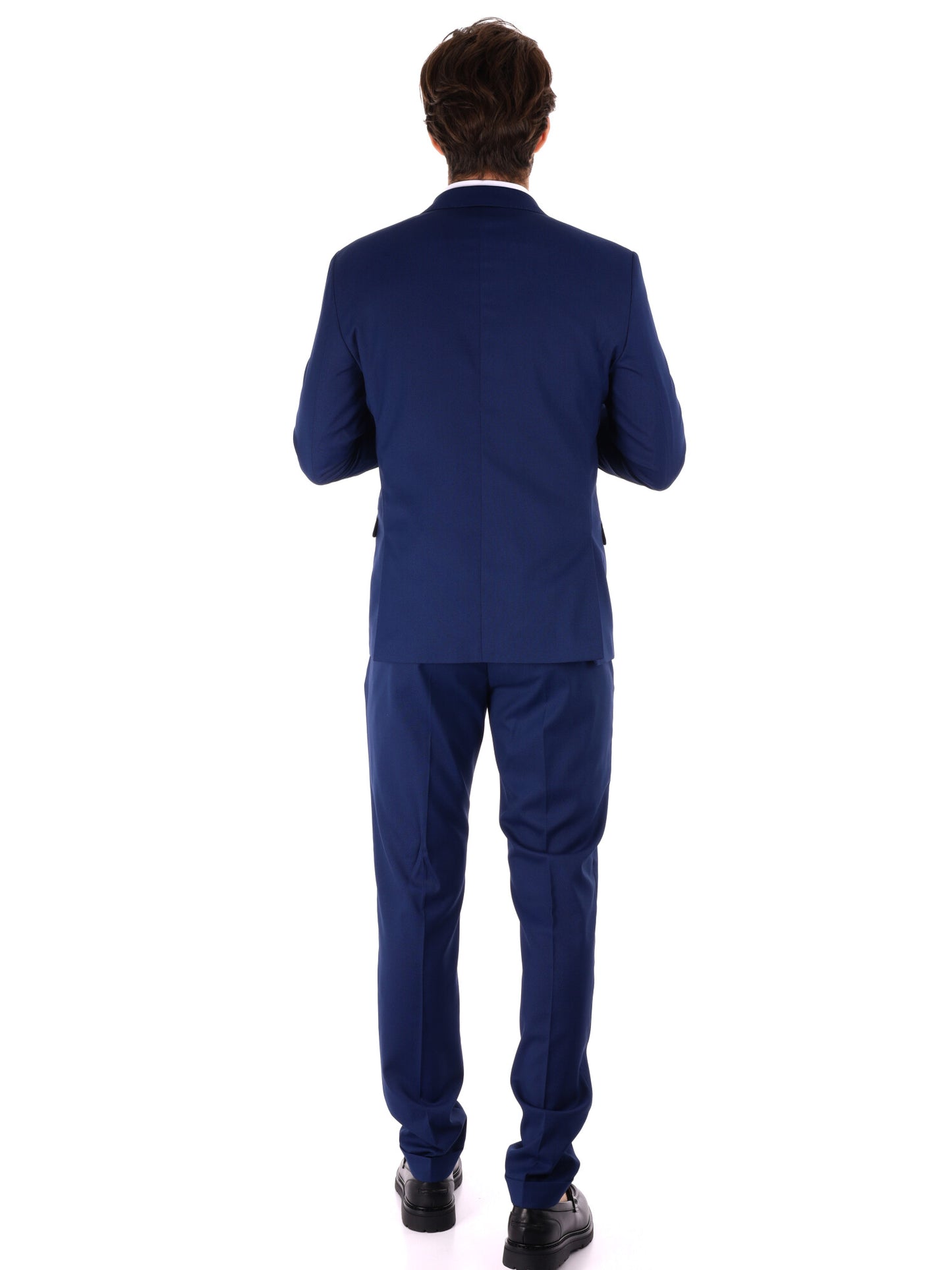 ABITO MONOPETTO OXFORD FB UOMO BLUETTE