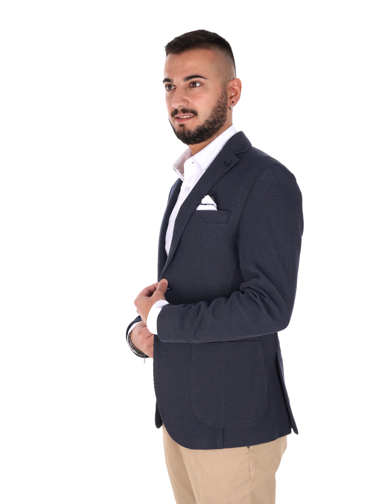 FB giacca elegante multicolore da uomo per la primavera-estate