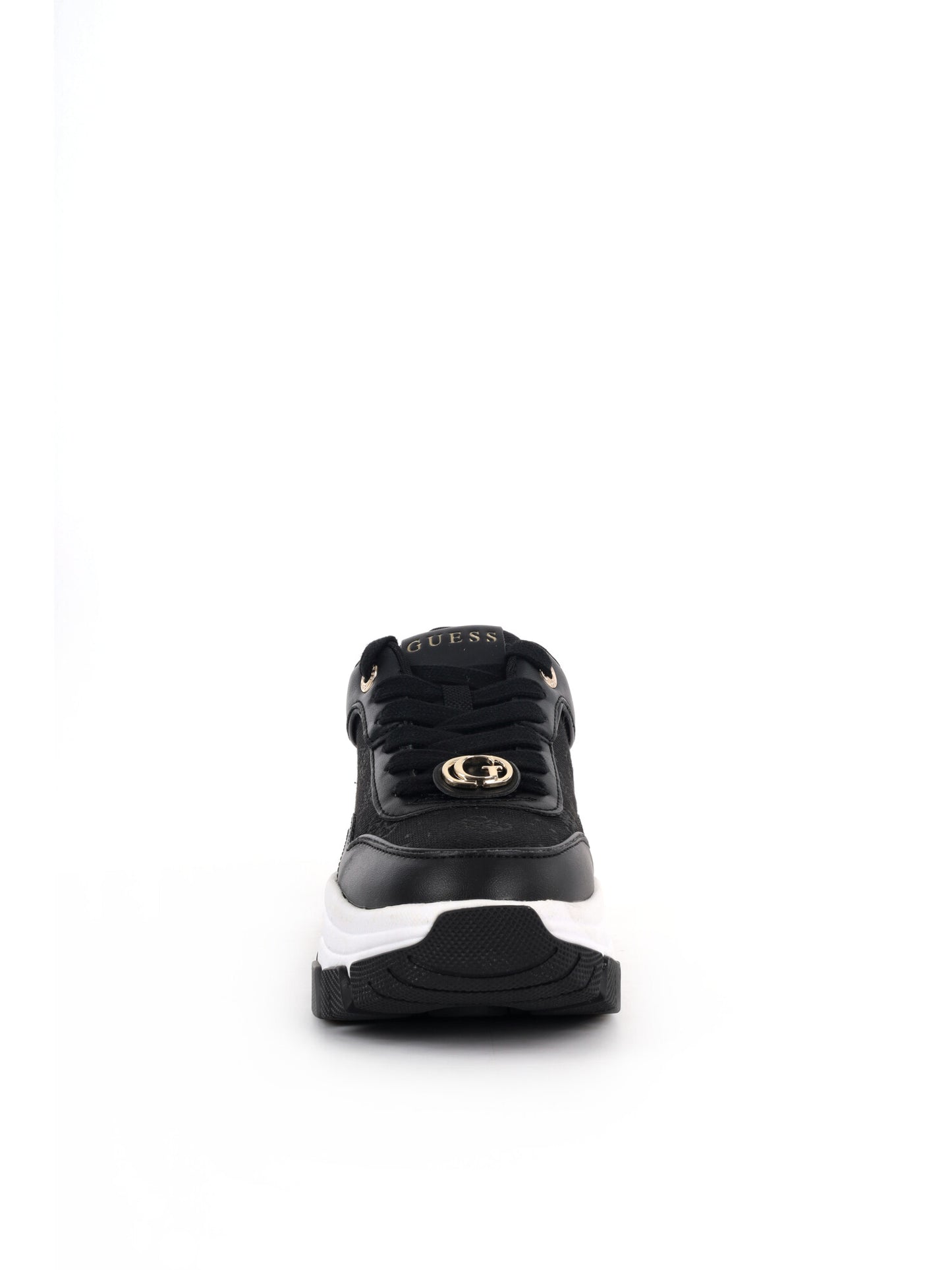 Guess Berrett 2, sneaker nera casual da donna con platform