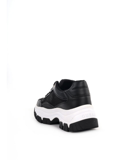 Guess Berrett 2, sneaker nera casual da donna con platform