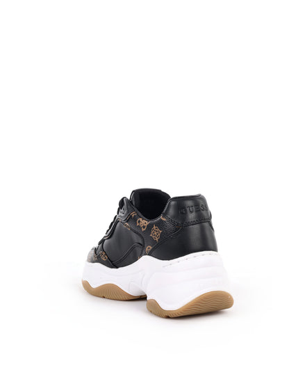 SNEAKER HAPYY3 GUESS DA DONNA NERO