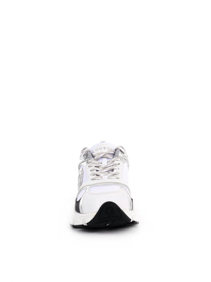 STRINGATA SNEAKER IBITHA GUESS DA DONNA BIANCO ARGENTO