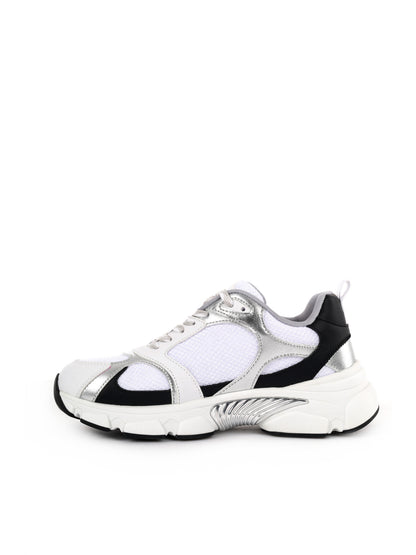 STRINGATA SNEAKER IBITHA GUESS DA DONNA BIANCO ARGENTO