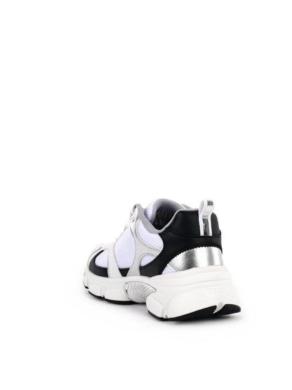 STRINGATA SNEAKER IBITHA GUESS DA DONNA BIANCO ARGENTO