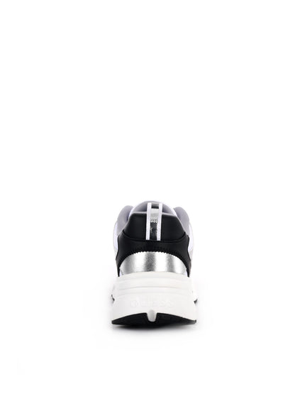 STRINGATA SNEAKER IBITHA GUESS DA DONNA BIANCO ARGENTO
