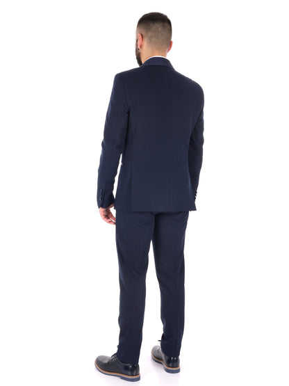 FB smoking da uomo blu elegante per occasioni speciali