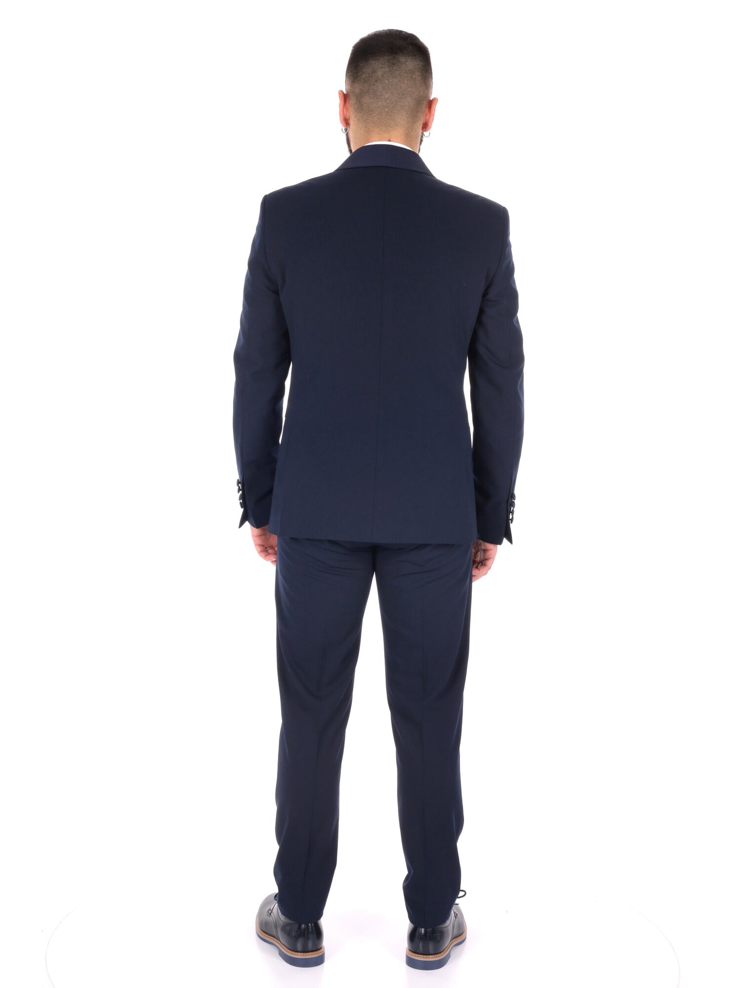 FB smoking da uomo blu elegante per occasioni speciali