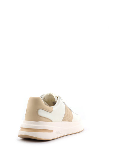 Guess Elba, sneakers bianche da uomo dal design casual