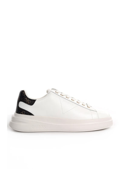 SNEAKER ELBA CON LOGO GUESS DA UOMO BIANCO