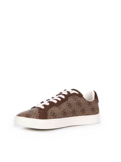 SNEAKER TODI3 MONOGRAM GUESS DA UOMO MARRONE