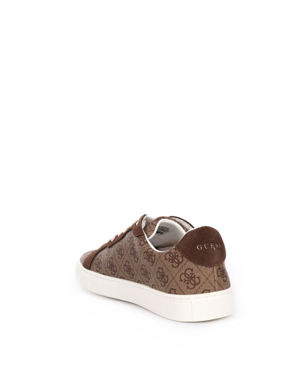 SNEAKER TODI3 MONOGRAM GUESS DA UOMO MARRONE