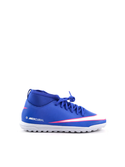 Nike Mercurial TF, scarpe da calcio unisex per bambino blu